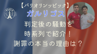 柔道ガルリゴス戦判定後の騒動を時系列で紹介！謝罪の本当の理由は？